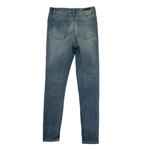 BlankNYC Great Jones High Rise Skinny Jeans 27 Blue Denim Casual - Picture 4 of 9